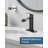 Single-Hole Single-handle Bathroom Faucet with Drain Assembly-92758994