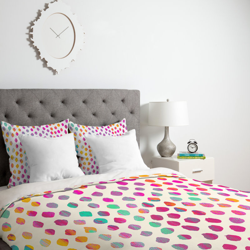 Housse de couette Dot, Housse de couette pour lit simple / TG