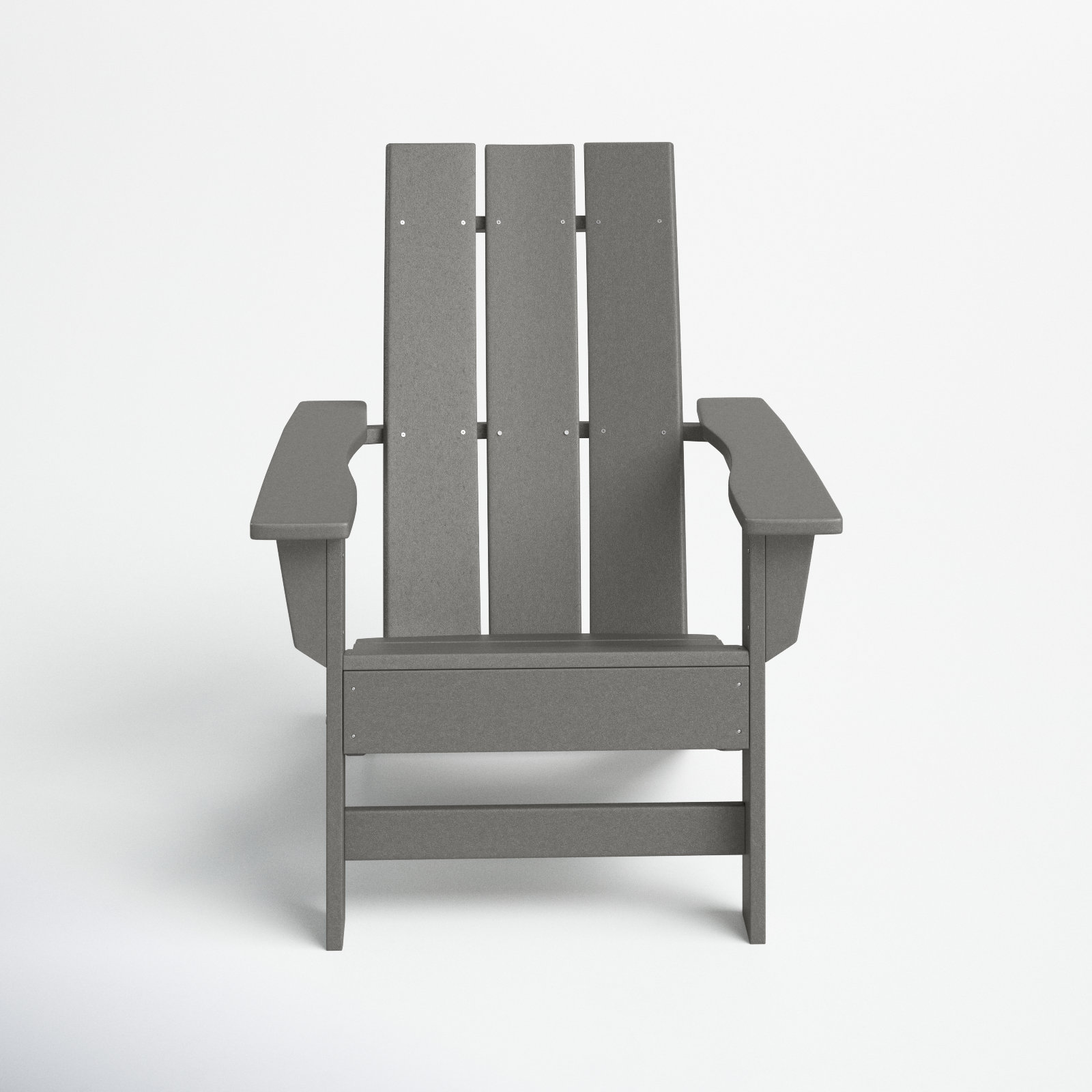 Ratcliff All-Weather HDPE Adirondack Chair, Light Gray
