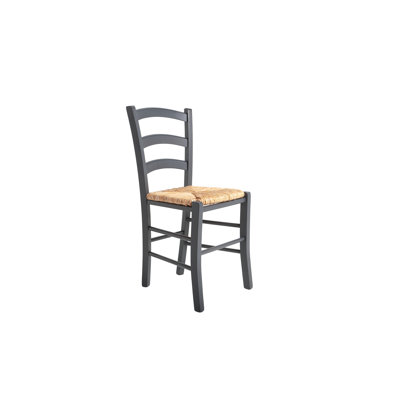 Malcolm 48cm H Solid Wood Ladder Back Side Chair