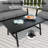 4-Piece Outdoor Metal Patio Conversation Set With Cushions-179149022
