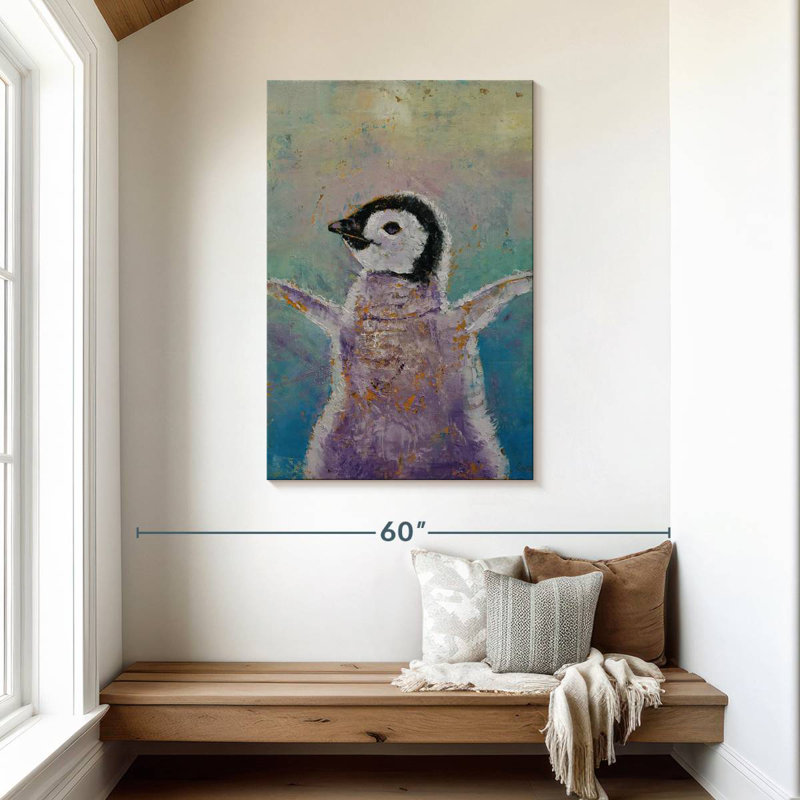 Brampt Baby Penguin, 45" H x 30" W