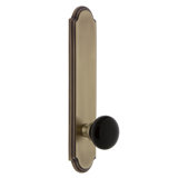 Grandeur Arc Plate Privacy with Coventry Door Knob