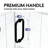 EV 50" - 51" W x 72" H Frameless Wall-Hinged Glass Shower Door with 3/8" (10 mm) Thick Clear Tempered Glass, Adjustment Uneven Walls-128669227-120357061