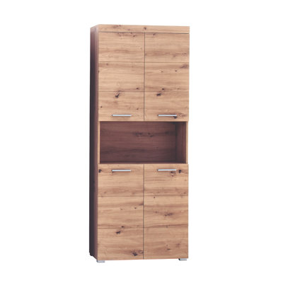 Marvlene Freestanding Linen Cabinet