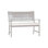 Charleston Aluminum Garden Bench