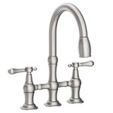 Chesterfield Pull Down Bridge Faucet