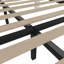 Bed Frame with 4 Storage Drawers, Adjustable Height Headboard, No Box Spring Needed-1628891341-1628891378