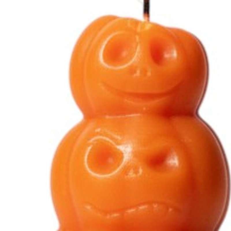 Bougie de cire 3 po orange