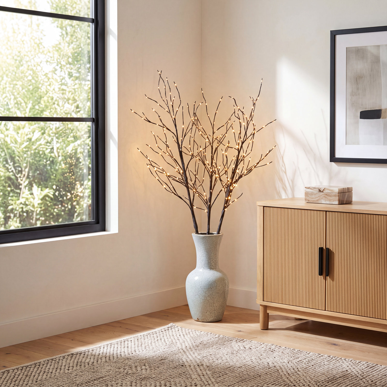 41'' LED Lighted Trees & Branches, Brown