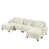 Beige/White Chenille selected