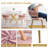 Rectangle Pedestal Dining Set with Modern Weaven Velvet Dininig Chair-1974552504-1974552506-1974552516