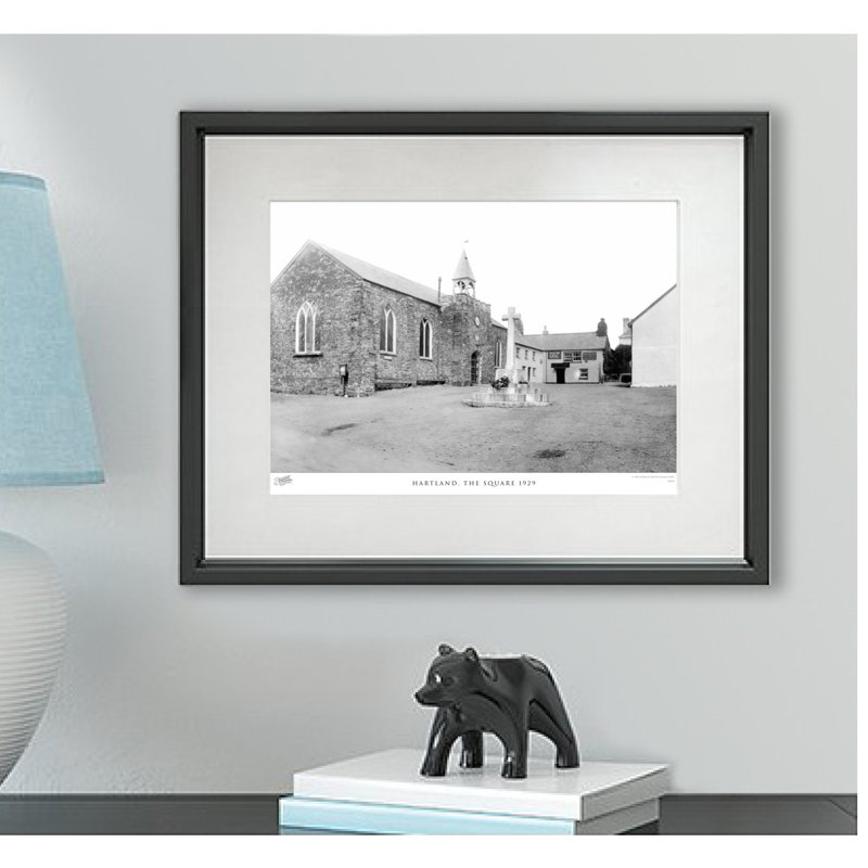 Hartland, The Square 1929 - Single Picture Frame Print, 45cm H x 60cm W x 2.3cm D