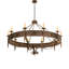 Rustic Lodge 10 - Light Chandelier