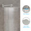Système de douche - Pomme de douche à effet de pluie et pomme de douche à main 10 po, ensemble de garniture de robinet de douche de salle de bain avec valve combinée, nickel brossé-59390460