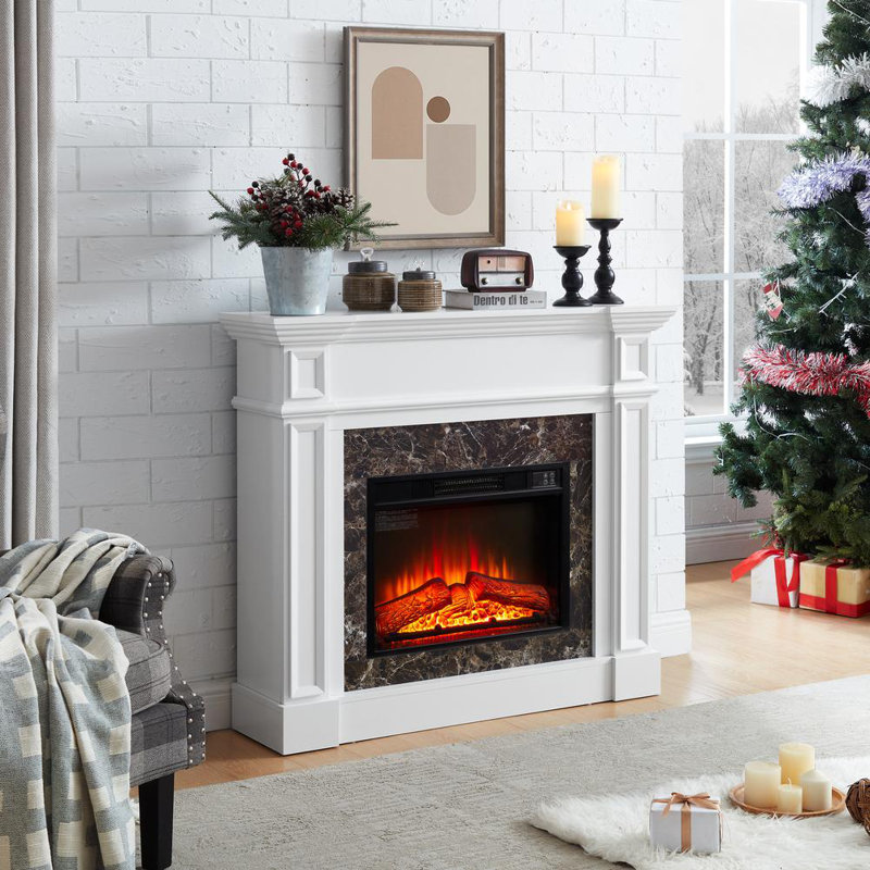 Fireplace mantel  (NOT INCLUDED FIREPLACE)