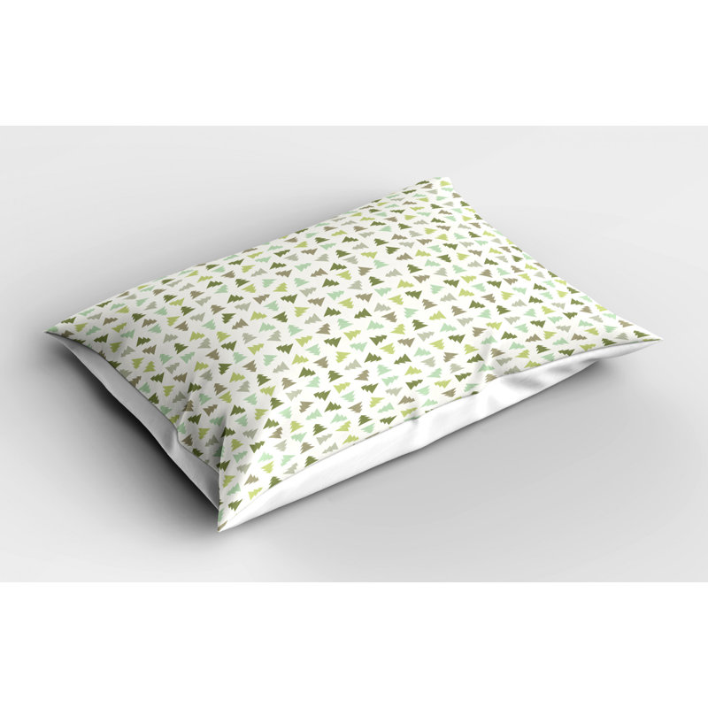 Retro Polyester Sham Set, Queen