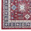 Tapis performance rouge / beige / bleu tissé à la machine Korey-568074528