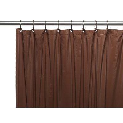 Doublure de rideau de douche simple avec œillets en métal Gallaway