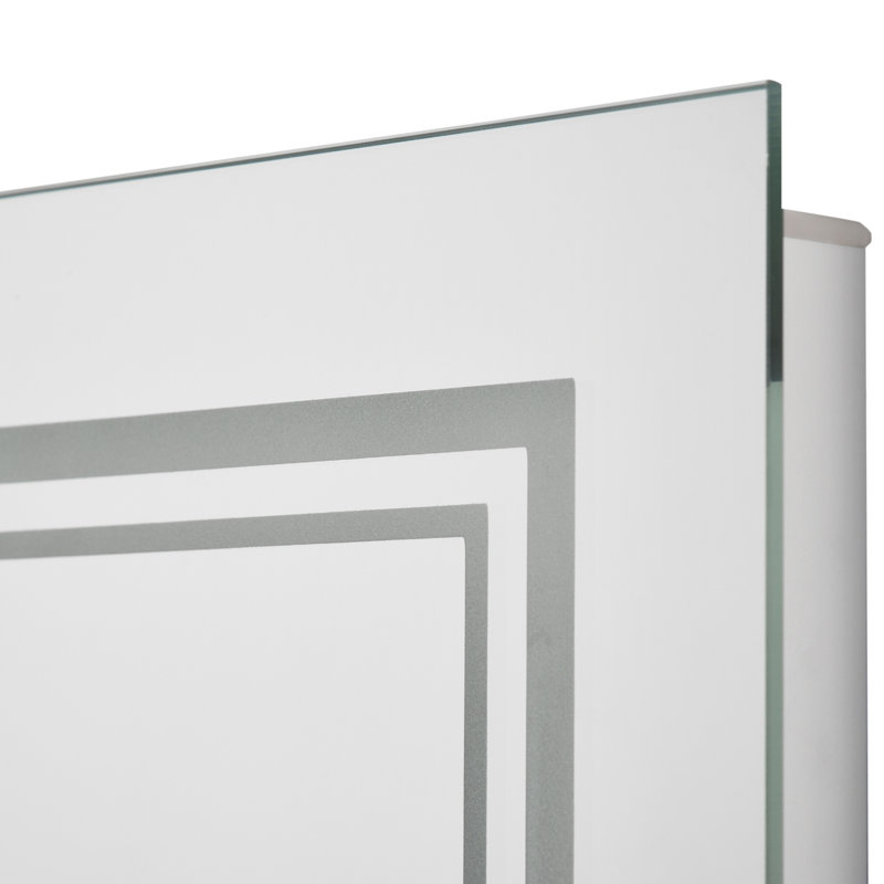 Miroir de salle de bain avec éclairage à DEL