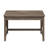 Phawak Writing Desk with X-Pattern Legs, Tan Finish-2103922800