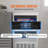 VEVOR 80 lb. Daily Production Cube Clear Ice Freestanding Ice Maker