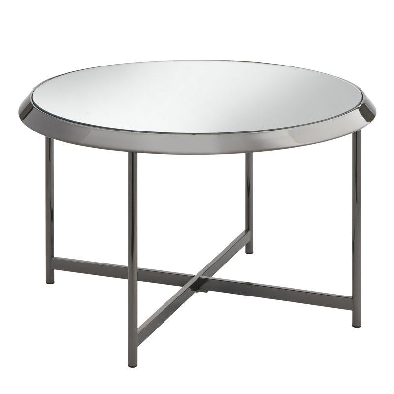 Hines Glass Top Coffee Table