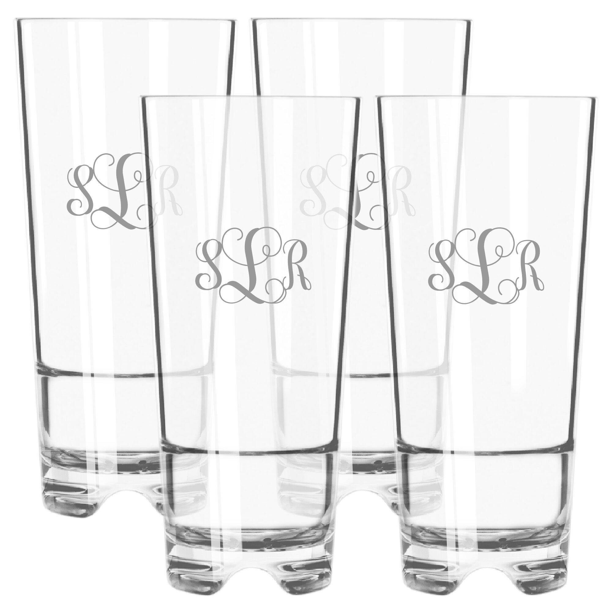 19 oz Unbreakable Premium Drinking Glasses - Set of 6 - Tritan