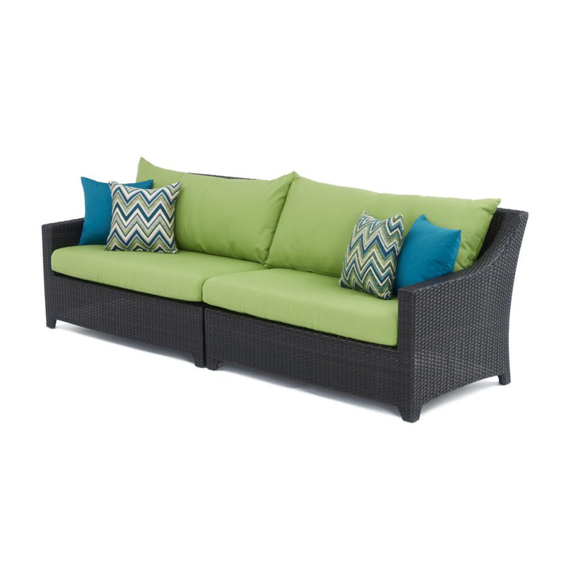Deco 6 Piece Setting Group with Cushions, Canvas Ginkgo Sunbrella® Canvas