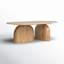 Table basse Pickensville - Modern Travertine