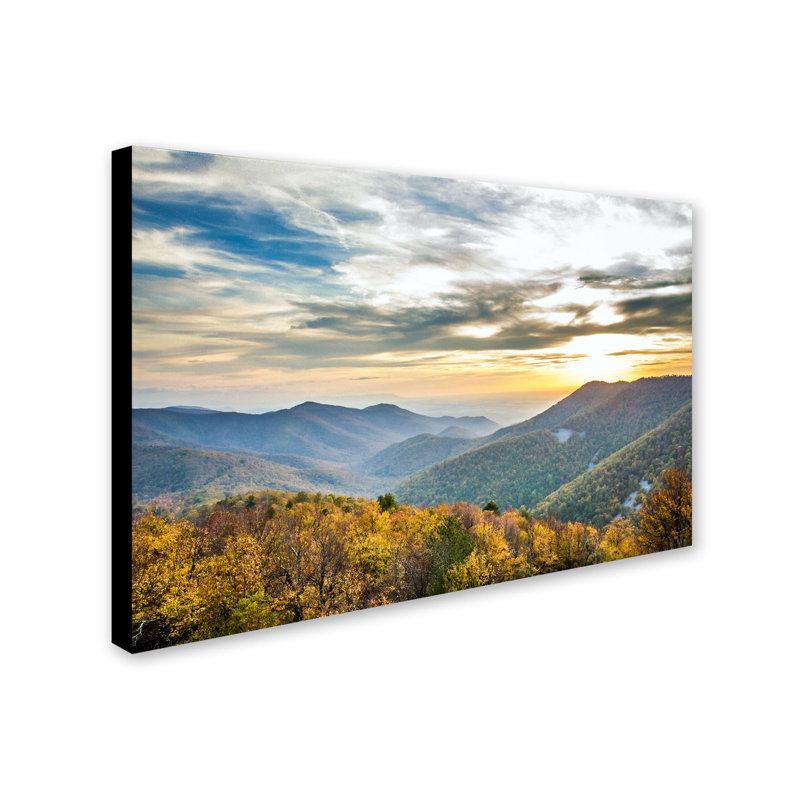«Shenandoah», reproduction de photo sur toile tendue, H 22 po x l 32 po x P 2 po