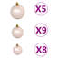 Artificial Christmas Tree with LEDs&Ball Set-64863143