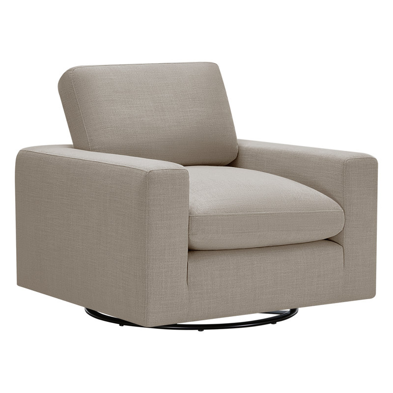 Fauteuil rembourré 35,4 po Asher, Lin performance Effie