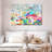 Avery Abstract Clouds Over City-107694192