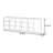 Cream style storage sideboard cabinet-89123970