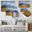 Montagnes de Guadalupe au Texas II - paysages, impression d'art mural en métal-597217612