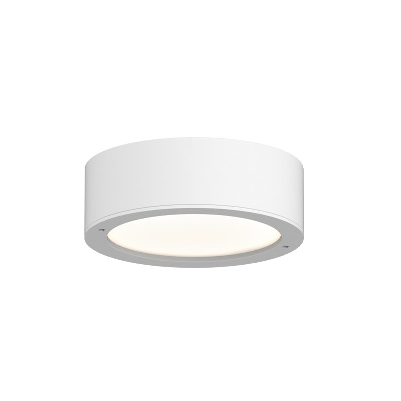 Reals LED Flush Mount, White