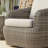 Cambelle Swivel Weather Resistant PE Wicker Barrel Chair and Ottoman Set-373351365-373351370