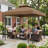 8 Ft. W x 8 Ft. D Steel Patio Gazebo-93869505