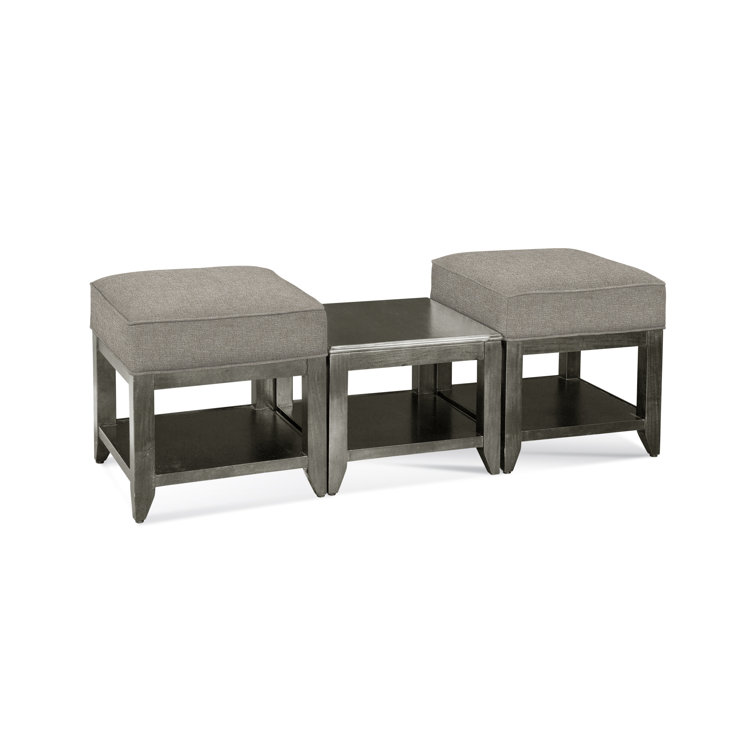 Elements Upholstered Cube Ottoman