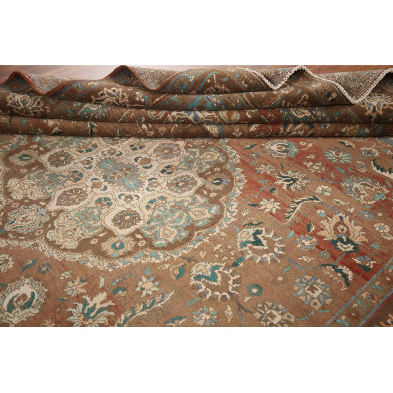 Tapis traditionnel floral 9 x 12