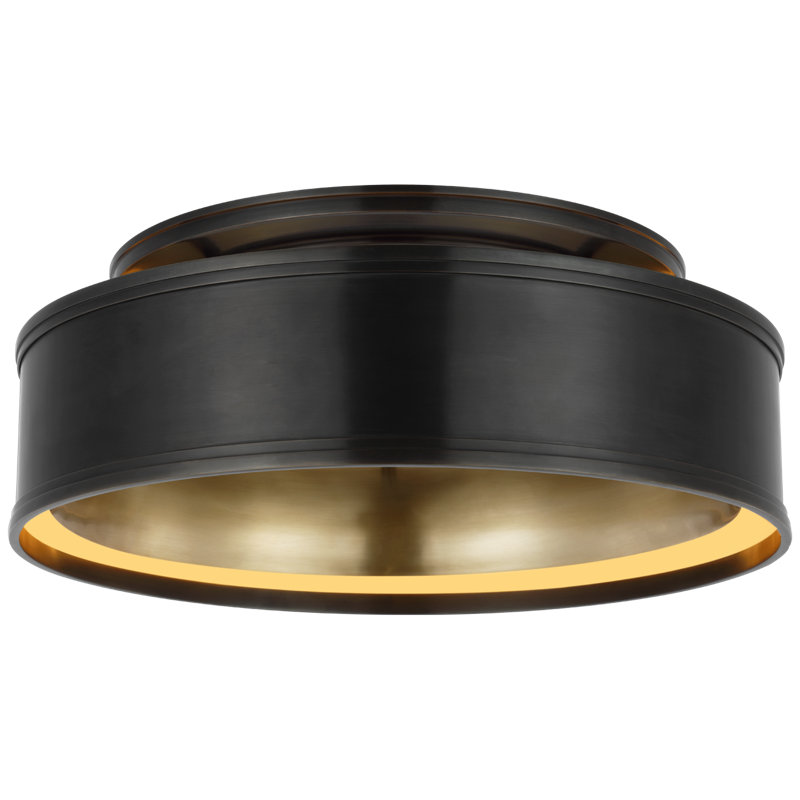 Connery 3 - Light LED Flush Mount, Bronze, Bronze