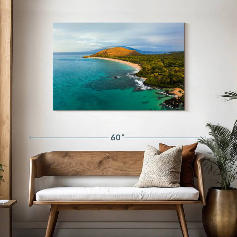 Gillard Blue Makena Beach, H 30 po x l 45 po