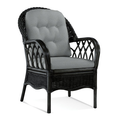 Chaise avec accoudoirs rembourrée Everglade