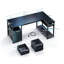 L-Shaped Iron Computer Desk