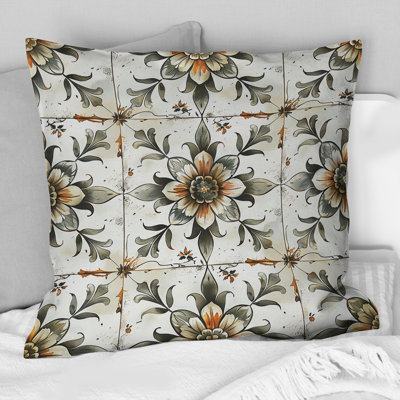 Floral Farmhouse Tiles - Coussin Farmhouse