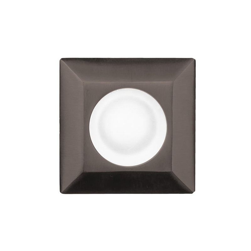 Puits de lumière en métal à basse tension intégré, Acier inoxydable / bronze