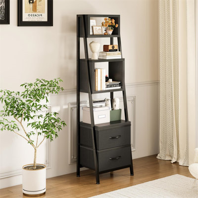 157cm H x 39cm W Metal Bookcase
