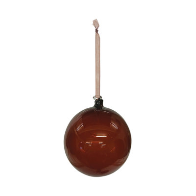 Ornement boule en verre classique