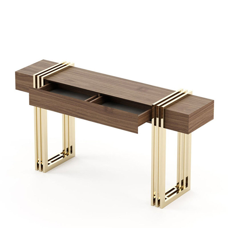 Console moderne de style simple et luxueuse